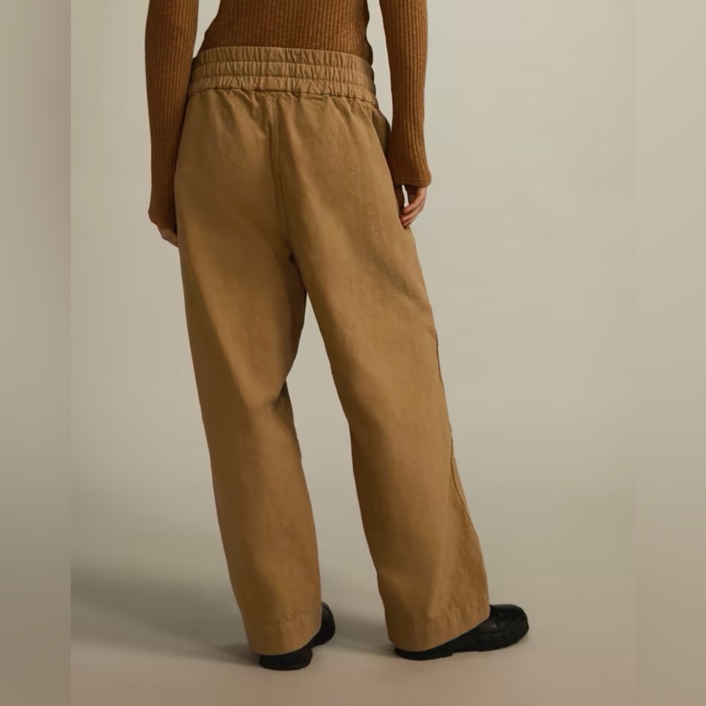 NEW Everlane Womens The Canvas Organic Cotton Pull On Pant Black Size S - Picture 14 of 16